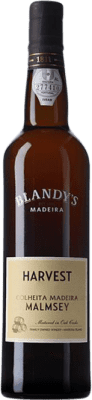 32,95 € 送料無料 | 白ワイン Blandy's Madeira Harvest Malmsey I.G. Madeira マデイラ島 ポルトガル Malvasia — マルヴァジア ミディアムボトル 50 cl