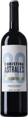 56,95 € Free Shipping | Red Wine Astrales Christina D.O. Ribera del Duero Castilla y León Spain Tempranillo 75 cl