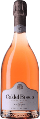 72,95 € Envio grátis | Espumante Rosé Ca' del Bosco 47a Cuvée, Rosé, Edição Limitada, Prestige D.O.C.G. Franciacorta Lombardia Itália 75 cl