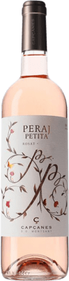 13,95 € Envío gratis | Vino Rosado Celler de Capçanes Kosher Peraj Petita D.O. Montsant Cataluña España Garnacha 75 cl