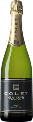 18,95 € 免费送货 | 白起泡酒 Colet Brut Nature — 天然干型起泡酒 Grande Cuvée D.O. Penedès 加泰罗尼亚 西班牙 75 cl