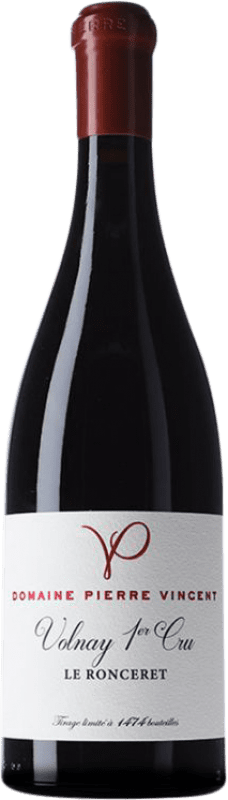272,95 € Spedizione Gratuita | Vino Rosso Pierre Vincent Le Ronceret 1er Premier Cru A.O.C. Volnay Borgogna Francia 75 cl