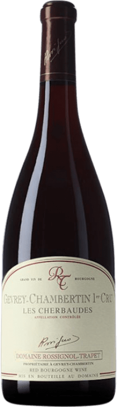 218,95 € Envio grátis | Vinho Tinto Rossignol-Trapet Les Cherbaudes 1er Premier Cru A.O.C. Gevrey-Chambertin Borgonha França Pinot Noir 75 cl