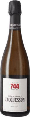 117,95 € Envío gratis | Espumoso Blanco Jacquesson 744 Cuvée A.O.C. Champagne Champagne Francia Pinot Negro, Chardonnay, Pinot Meunier 75 cl