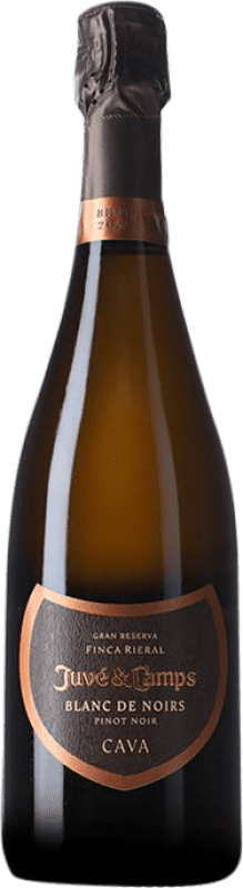 48,95 € Envío gratis | Espumoso Blanco Juvé y Camps Blanc de Noirs D.O. Cava Cataluña España Pinot Negro 75 cl