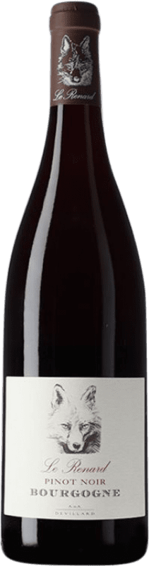 27,95 € Spedizione Gratuita | Vino Rosso Le Renard A.O.C. Bourgogne Borgogna Francia Pinot Nero 75 cl