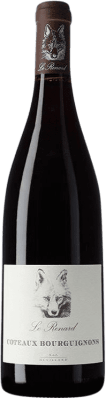 21,95 € Envio grátis | Vinho Tinto Le Renard A.O.C. Coteaux-Bourguignons Borgonha França Pinot Noir 75 cl