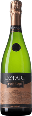 26,95 € Бесплатная доставка | Белое игристое вино Llopart Panoramic Brut — брют Imperial — Имперский Corpinnat Каталония Испания Macabeo — Макабео, Xarel·lo — Шарелло, Parellada — Парельяда 75 cl