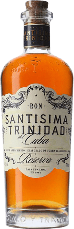 36,95 € Envio grátis | Rum Santísima Trinidad Reserva Cuba 70 cl