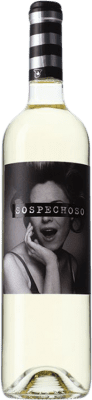 12,95 € Бесплатная доставка | Белое вино Uvas Felices Sospechoso I.G.P. Vino de la Tierra de Castilla Кастилья-Ла-Манча Испания Macabeo — Макабео, Airén — Айрен, Verdejo — Вердехо 75 cl