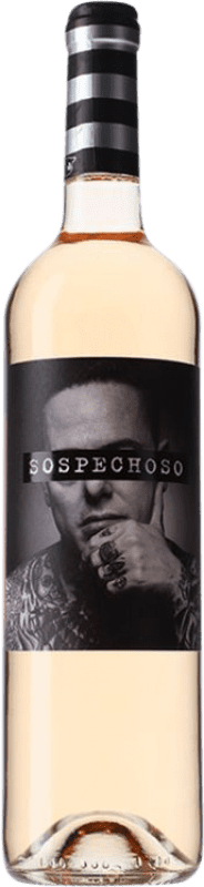 10,95 € Envoi gratuit | Vin Rosé Uvas Felices Sospechoso I.G.P. Vino de la Tierra de Castilla Castilla La Mancha Espagne Tempranillo, Bobal 75 cl