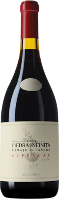 367,95 € Envio grátis | Vinho Tinto Zuccardi Finca Piedra Infinita Supercal I.G. Mendoza Mendoza Argentina Malbec 75 cl
