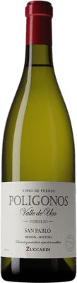 29,95 € Envoi gratuit | Vin Blanc Zuccardi Polígonos I.G. Mendoza Mendoza Argentine Verdejo 75 cl