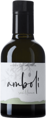 17,95 € Envío gratis | Aceite de Oliva Amboli Sevillenca AOVE Virgen Extra España Botellín 25 cl