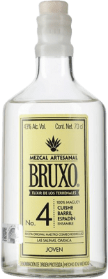 103,95 € Spedizione Gratuita | Mezcal Agave Capital Bruxo Nº 4 Cuishe Barril Espadín Oaxaca Messico 70 cl