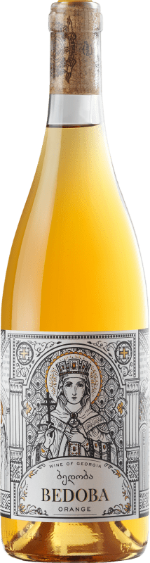 28,95 € Envío gratis | Vino Naranja Bedoba I.G. Kakheti Kakheti Georgia Rkatsiteli, Kisi 75 cl