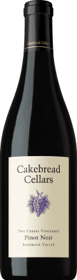 101,95 € Kostenloser Versand | Rotwein Cakebread Two Creeks Kalifornien Vereinigte Staaten Pinot Noir — Spätburgunder 75 cl