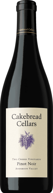 101,95 € 送料無料 | 赤ワイン Cakebread Two Creeks カリフォルニア州 アメリカ Pinot Noir — ピノ・ノワール 75 cl