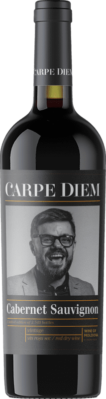 19,95 € Spedizione Gratuita | Vino Rosso Carpe Diem Moldavia, Repubblica Cabernet Sauvignon 75 cl