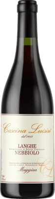 39,95 € Envio grátis | Vinho Tinto Cascina Luisin Maggiur D.O.C. Langhe Piemonte Itália Nebbiolo 75 cl