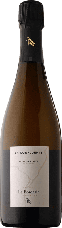92,95 € 免费送货 | 白起泡酒 Domaine la Borderie La Confluente Extra Brut — 特干型起泡酒 Blanc de Blancs A.O.C. Champagne 香槟酒 法国 Chardonnay — 莎当妮, Pinot Blanc — 白皮诺 75 cl