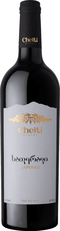 21,95 € Kostenloser Versand | Rotwein Chelti I.G. Kakheti Kakheti Georgia Saperavi 75 cl