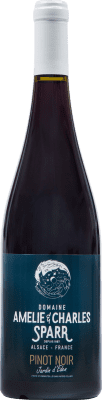 57,95 € Kostenloser Versand | Rotwein Amélie & Charles Sparr Jardin d'Eden A.O.C. Alsace Elsass Frankreich Pinot Noir — Spätburgunder Organic — Bio 75 cl