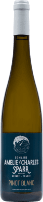 27,95 € 免费送货 | 白葡萄酒 Amélie & Charles Sparr Pensée A.O.C. Alsace 阿尔萨斯 法国 Pinot Blanc — 白皮诺 Organic — 有机 75 cl