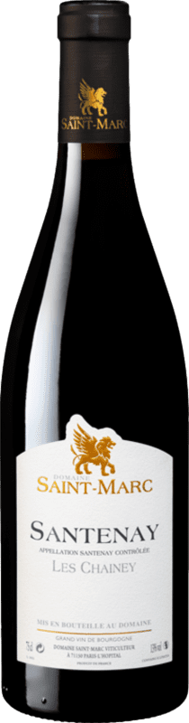 45,95 € Free Shipping | Red Wine Saint-Marc Les Chainey A.O.C. Santenay Burgundy France Pinot Noir 75 cl