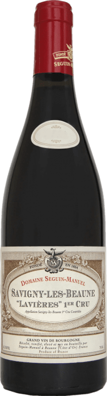 78,95 € Envío gratis | Vino Tinto Seguin-Manuel Les Lavières 1er Premier Cru A.O.C. Savigny-lès-Beaune Borgoña Francia Pinot Negro 75 cl