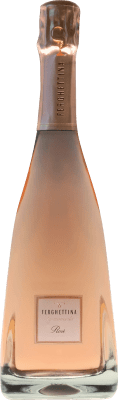 56,95 € Spedizione Gratuita | Spumante Rosato La Ferghettina Rosé — Rosato D.O.C.G. Franciacorta lombardia Italia Pinot Nero, Chardonnay 75 cl