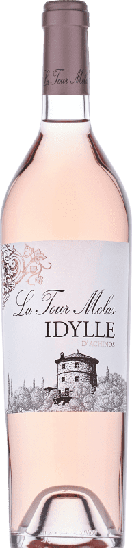 31,95 € Envío gratis | Vino Rosado La Tour Melas Idylle d'Achinos Rosé — Rosado Grecia Syrah, Garnacha 75 cl