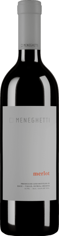 36,95 € Envio grátis | Vinho Tinto Meneghetti Istria Croácia Merlot 75 cl