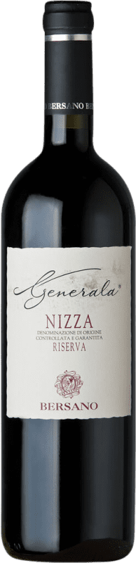 57,95 € Envío gratis | Vino Tinto Bersano Generala Reserva D.O.C.G. Nizza Piemonte Italia 75 cl