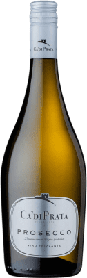 12,95 € Kostenloser Versand | Weißer Sekt Ca' Di Prata Frizzante — Perlwein D.O.C. Prosecco Italien 75 cl