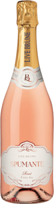 19,95 € 送料無料 | ロゼのスパークリングワイン Beniamino Maschio Live Brune S Extra Dry — スーパードライ Rosé — ロゼ イタリア 75 cl