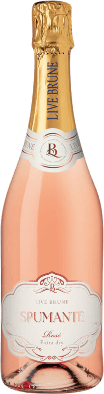 19,95 € 送料無料 | ロゼのスパークリングワイン Beniamino Maschio Live Brune S Extra Dry — スーパードライ Rosé — ロゼ イタリア 75 cl