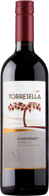 10,95 € 送料無料 | 赤ワイン Torresella I.G.T. Veneto ベネト イタリア Cabernet Sauvignon — カベルネ・ソーヴィニヨン 75 cl