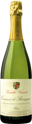 35,95 € Envio grátis | Espumante Branco Château Fuissé A.O.C. Crémant de Bourgogne Borgonha França 75 cl