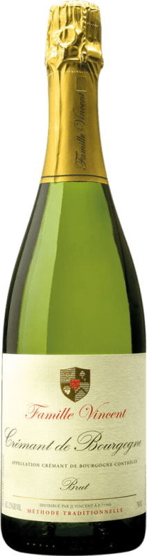 35,95 € Kostenloser Versand | Weißer Sekt Château Fuissé A.O.C. Crémant de Bourgogne Burgund Frankreich 75 cl