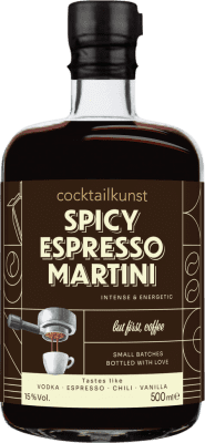33,95 € 免费送货 | 利口酒 Cocktailkunst 德国 中瓶装 50 cl Caffè Espresso — 浓缩咖啡, Dry Martini — 干马提尼, Spicy — 辛辣