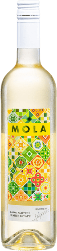 10,95 € Envío gratis | Vino Blanco Bodega de Moya Mola España 75 cl