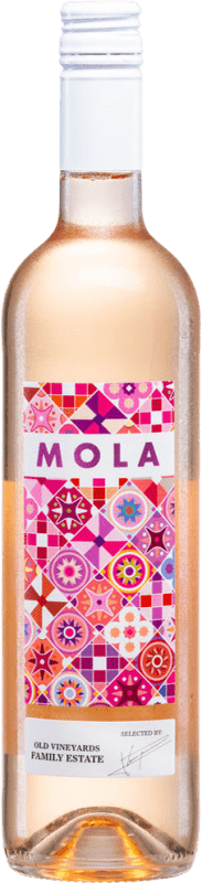 10,95 € Envío gratis | Vino Rosado Bodega de Moya Mola España 75 cl