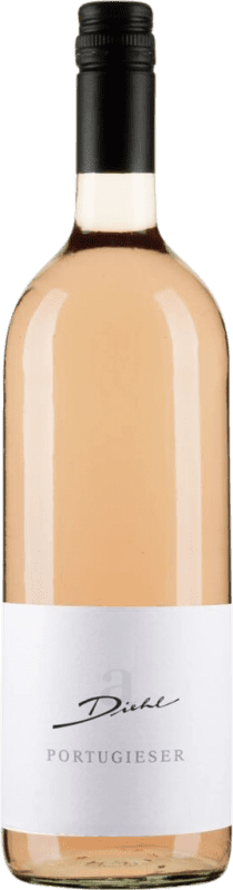 10,95 € Spedizione Gratuita | Vino Bianco Diehl Weissherbst Germania Portugieser 1 L