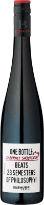19,95 € Free Shipping | Red Wine Emil Bauer One Bottle of my Beats 23 Semesters of Philosophy Germany Cabernet Sauvignon 75 cl