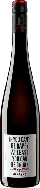 23,95 € Spedizione Gratuita | Vino Rosso Emil Bauer You Can Be Drunk with my Noir Cuvée Germania Pinot Nero 75 cl