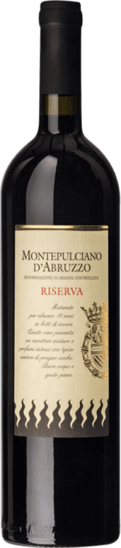 6,95 € Envio grátis | Vinho Tinto Fiamme Nere Reserva D.O.C. Montepulciano d'Abruzzo Abruzzo Itália 75 cl