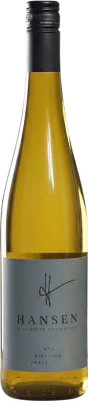 13,95 € Envio grátis | Vinho Branco Hansen Nº 1 Signature, Collection — Coleção Alemanha Riesling 75 cl