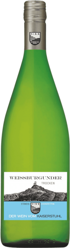 18,95 € 免费送货 | 白葡萄酒 Hiss Eichstetter Herrenbuck 德国 Pinot Blanc — 白皮诺 1 L