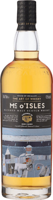 69,95 € Free Shipping | Blended Whisky House of McCallum McO'Isles Rum Cask Finish United Kingdom 70 cl